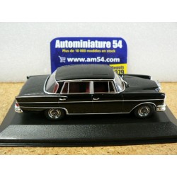 Mercedes 300 SE Lang Black 1965 ( Peinture lègérement marbrée ) 400035201 Minichamps