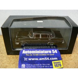 Mercedes 300 SE Lang Black 1965 ( Peinture lègérement marbrée ) 400035201 Minichamps