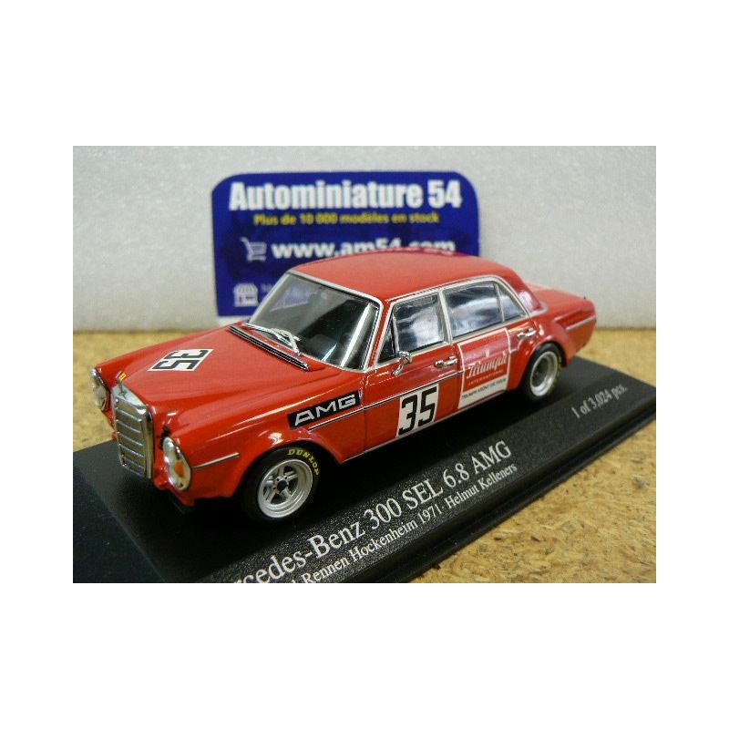 1971 Mercedes 300 SEL 6.8 n°35 Helmut Kelleners Hockenheim 400713435 Minichamps