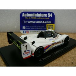 1992 Peugeot 905 n°1 Dalmas - Warwick - Blundell 1st Winner Le Mans 43LM92 Spark Model