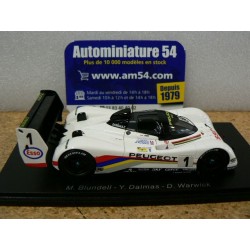 1992 Peugeot 905 n°1 Dalmas - Warwick - Blundell 1st Winner Le Mans 43LM92 Spark Model