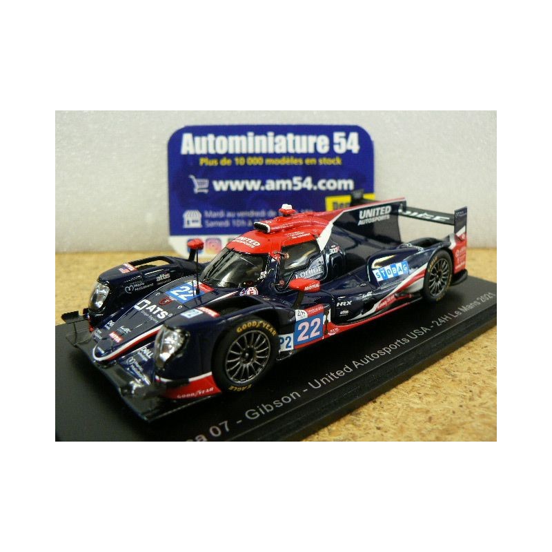 2021 Oreca 07 Gibson United Autosports n°22 Scherer - Albuquerque - Hanson Le Mans S8238 Spark Model