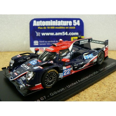 2021 Oreca 07 Gibson United Autosports n°22 Scherer - Albuquerque - Hanson Le Mans S8238 Spark Model