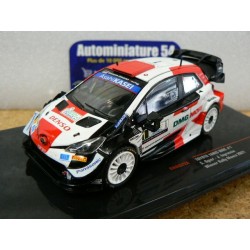 2021 Toyota Yaris WRC n°1 Ogier - Ingrassia Rally Monza RAM822A Ixo Model