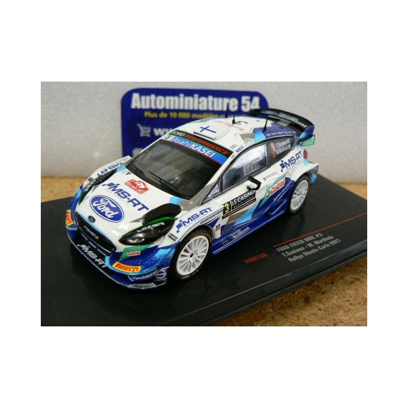 2021 Ford Fiesta WRC n°3 Suninen - Markkula Monte Carlo RAM786 Ixo Models