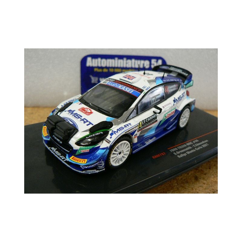 2021 Ford Fiesta WRC n°44 Greensmith - Edmondson Monte Carlo  RAM787 Ixo Models