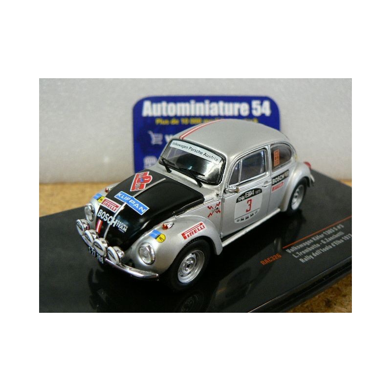 Modèle Réduit IXOMODELS – Volkswagen Kever 1303 Rallye D'Elba 1973 N°3 – échelle 1/43, Neuf