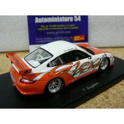 2007 Porsche 997 GT3 Cup 1st winner Carrera Cup Asia n°88 T.Sugden S1906 Spark Model