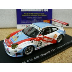 2005 Porsche 996 GT3 RSR GruppeM n°66 Champion 1st FIA GT2 Lieb-Rockenfeller S0933 Spark Model