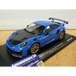 Porsche 911 - 991.2 GT2RS 2018 Blue 155068302 Minichamps