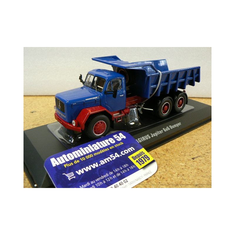 Magirus Jupiter 6*6 Dumper Blue TRUD004 Ixo Models