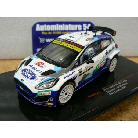 2021 Ford Fiesta R5 MK2 n°25 Suninen - Markkula Rally Croatia RAM801 Ixo Models