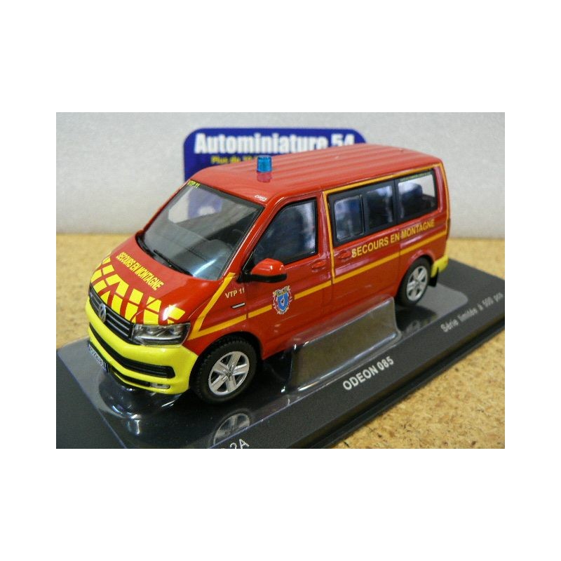 Volkswagen T6 SDIS2A Pompier Corse secours en montagne ODEON085