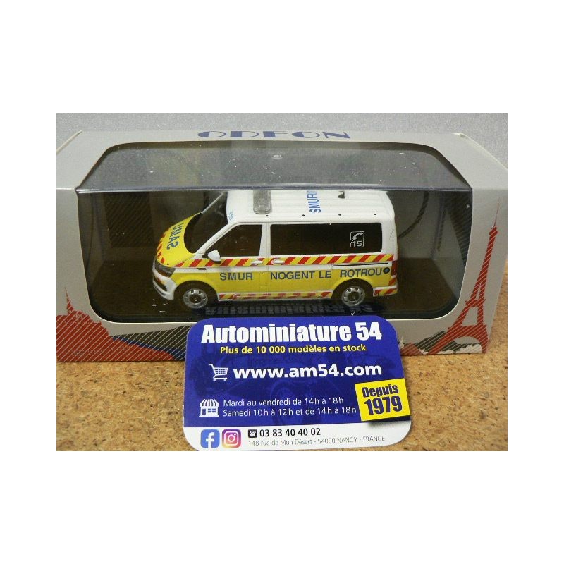 Volkswagen t6 samu 01 ain bourg en bresse odeon 1/43 ambulance - Collection