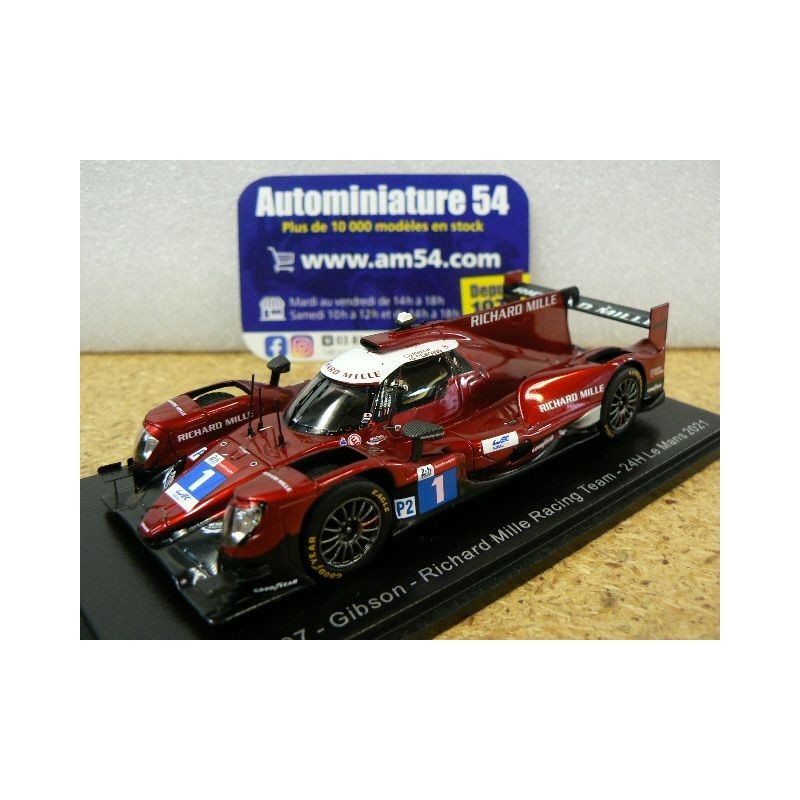 2021 Oreca 07 Gibson Richard Mille n°1 Calderon - Florsch - Visser LMP2 Le Mans S8235 Spark Model