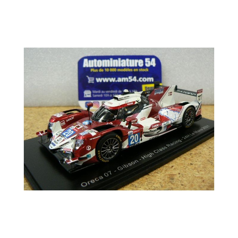 2021 Oreca 07 Gibson High Class Racing n°20 Andersen - Taylor - Sorensen LMP2 Le Mans S8236 Spark Model