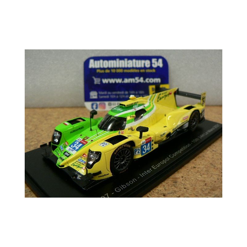 2021 Oreca 07 Gibson Inter Europol Comp. n°48 Smiechowski - Vander Zande - Brundle Le Mans S8248 Spark Model