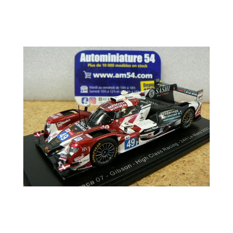 2021 Oreca 07 Gibson High Class Racing n°49 Fjordbach - Magnussen - Magnussen LMP2 Le Mans S8254 Spark Model