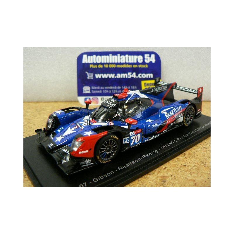 2021 Oreca 07 Gibson Realteam Racing n°70 Garcia - Duval - Nato LMP2 Le Mans S8256 Spark Model