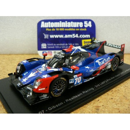 2021 Oreca 07 Gibson Realteam Racing n°70 Garcia - Duval - Nato LMP2 Le Mans S8256 Spark Model