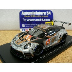 2021 Posche 911 RSR - 19 Absolute Racing n°18 Haryanto - Picariello - Seefried Le Mans S8265 Spark Model