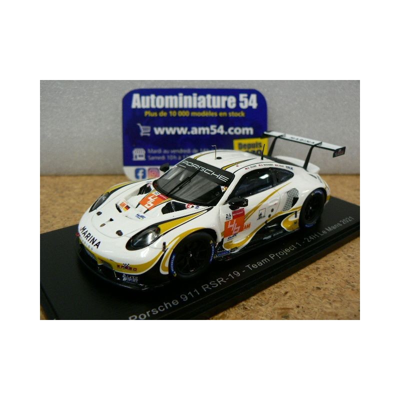 2021 Posche 911 RSR - 19 Project 1 n°46 Olsen - Buchardt - Foley Le Mans S8267 Spark Model