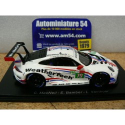 2021 Posche 911 RSR - 19 Weather Tech n°79 MacNeil - Bamber - Vanthoor Le Mans S8262 Spark Model