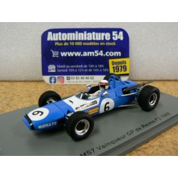 1968 Matra MS7 n°6 Jackie Stewart 1st winner Reims F2 SF105 Spark Model