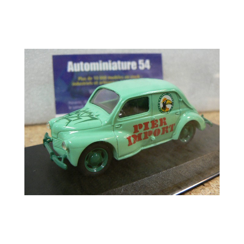 Renault 4cv commerciale Pier Import PM089PI Prestige Mini Racing