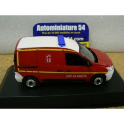 Renault Express 2021 Pompiers Chef de Groupe 511337 Norev