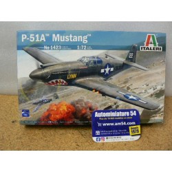 P51A Mustang n°1423 Italeri  Maquette 1.72