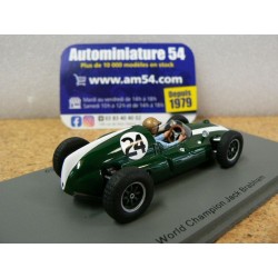 1959 Cooper T51 n°24 Jack Brabham 1st winner Monaco GP World Champion S8039 Spark Model