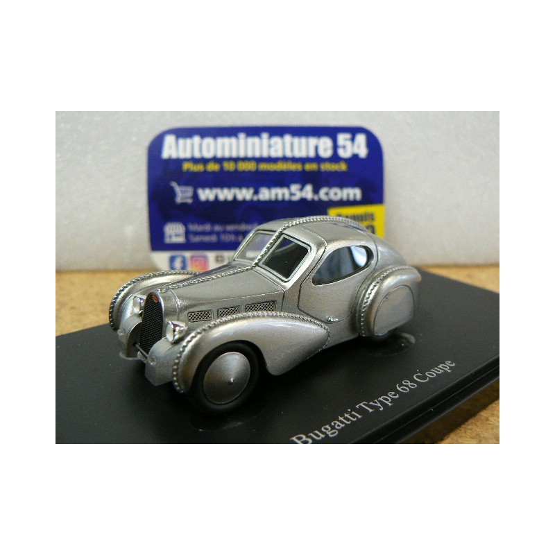 Bugatti Type 68 Coupe Silver 1945 03022 AutoCult