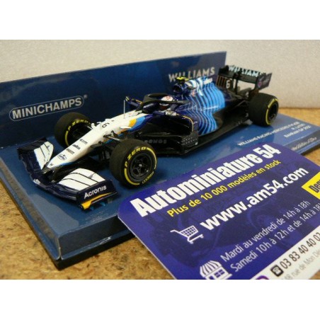 2021 Williams Mercedes FW43B n°6 N Latifi Bahrain GP 417210106 Minichamps