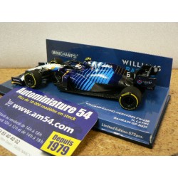 2021 Williams Mercedes FW43B n°6 N Latifi Bahrain GP 417210106 Minichamps