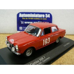 1963 Ford Cortina Lotus Mk1 n°193 Taylor - Mella Rally Monte Carlo 400638293 Minichamps