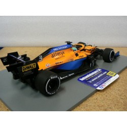 2021 McLaren MCL35M n°3 D Ricciardo 1st Winner Italian GP 18S602 Spark Model