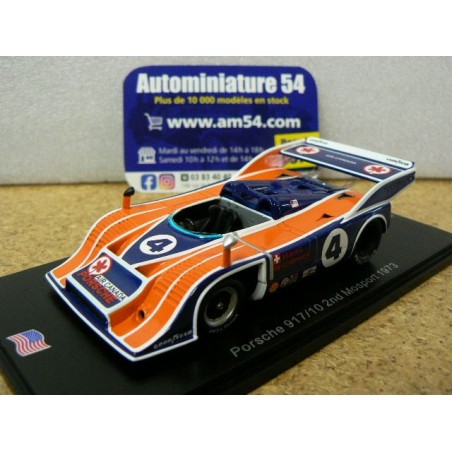 1973 Porsche 917-10 n°4 Hans Wiedmer 2nd Mosport  US163 Spark Model