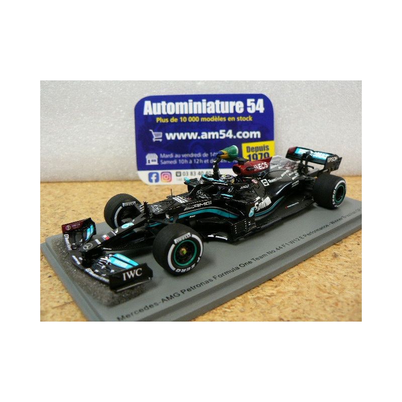 2021 Mercedes AMG Petronas  F1 W12 n°44 L Hamilton 1st winner Brazilian GP S7710 Spark Model
