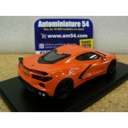 Chevrolet Corvette C8 Orange 2020 S5062 Spark Model