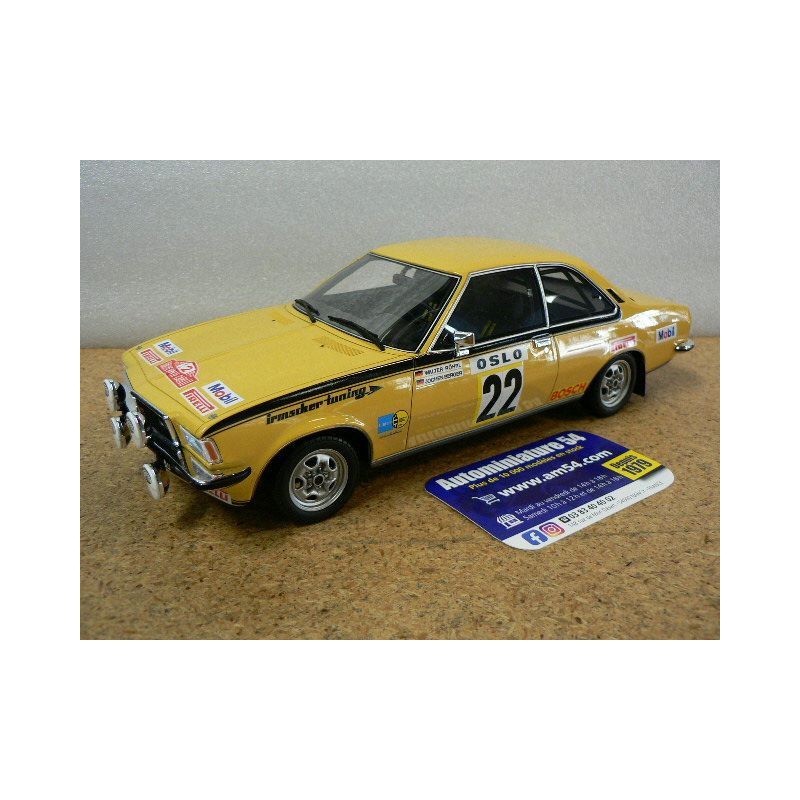 1973 Opel Commodore B GS-E n°22 Rohrl - Berger Monte Carlo OT933  OttoMobile