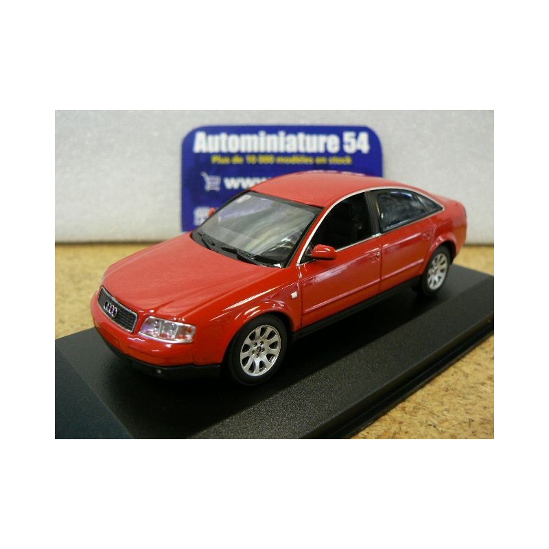 Audi A6 red 1997 940017100 MaXichamps