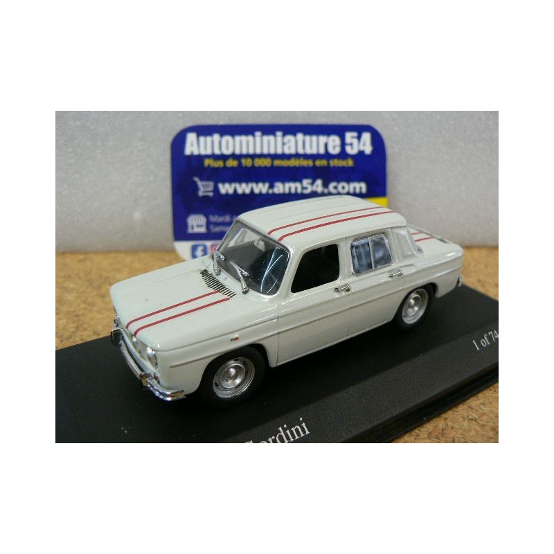 Renault 8 Gordini Blanc 1964 400113554 Minichamps