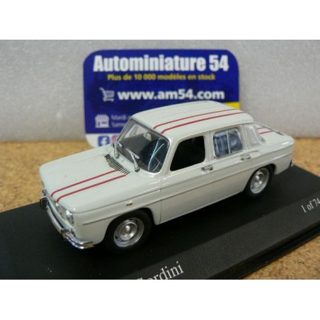 Renault 8 Gordini Blanc 1964 400113554 Minichamps