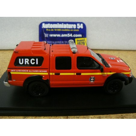 Miniature Nissan NP300 Pompiers - URCI, Alarme, 1/43, Résine - Neuf