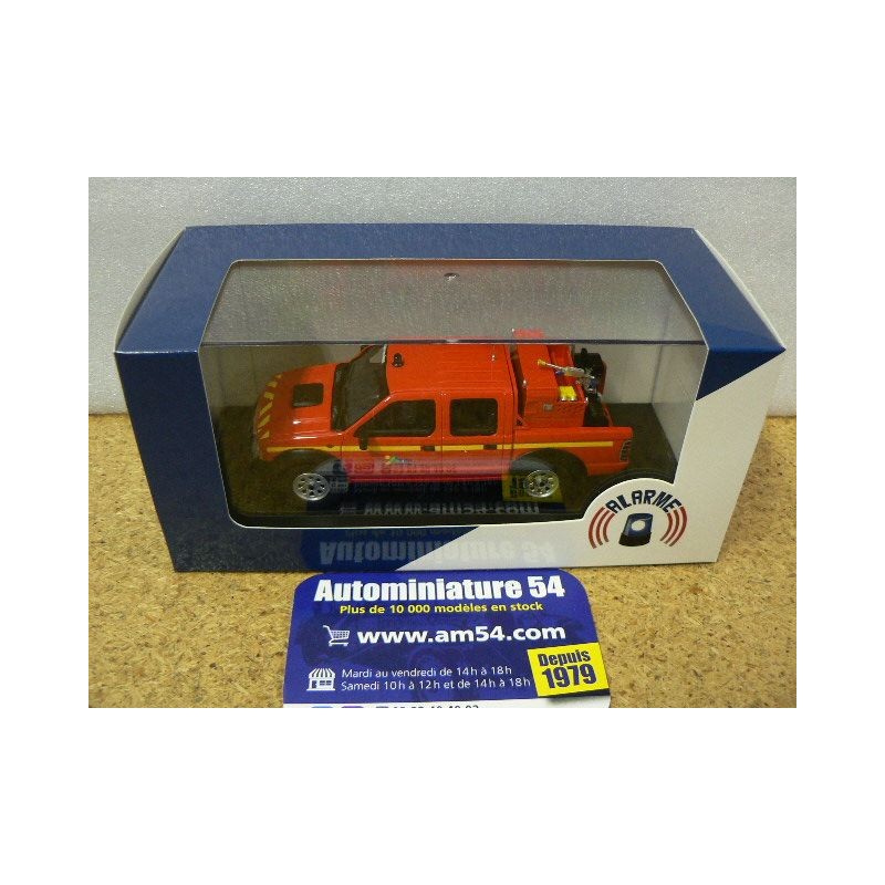 Nissan NP300 Double Cabine - Pompiers CCFL - Échelle 1/43 - Alarme - Neuf