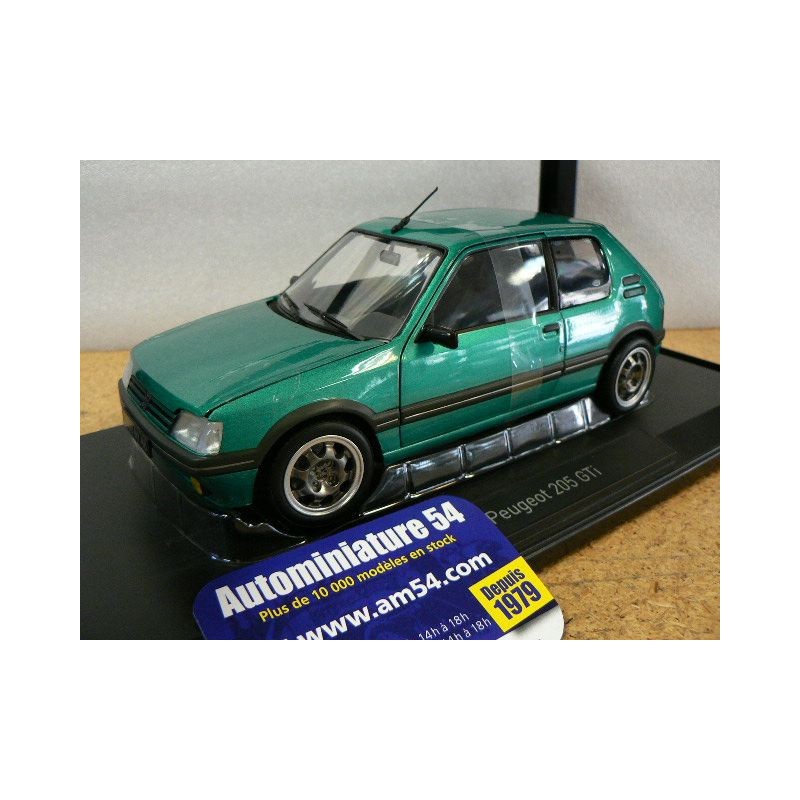 Peugeot 205 GTI Griffe green 1990 184850 Norev