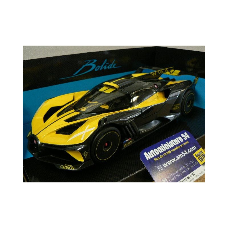 Bugatti Bolide Yellow Grey  18-11045R Bburago