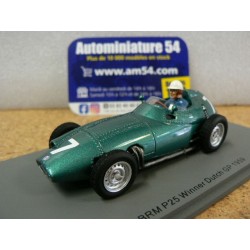1959 BRM P25 Jo Bonnier n°7 Dutch GP S5722 Spark Model