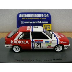 1987 Renault 11 Turbo n°21 P.Rouby - J-L.Martin Rally de Corse - Tour de France SF146 Spark Model